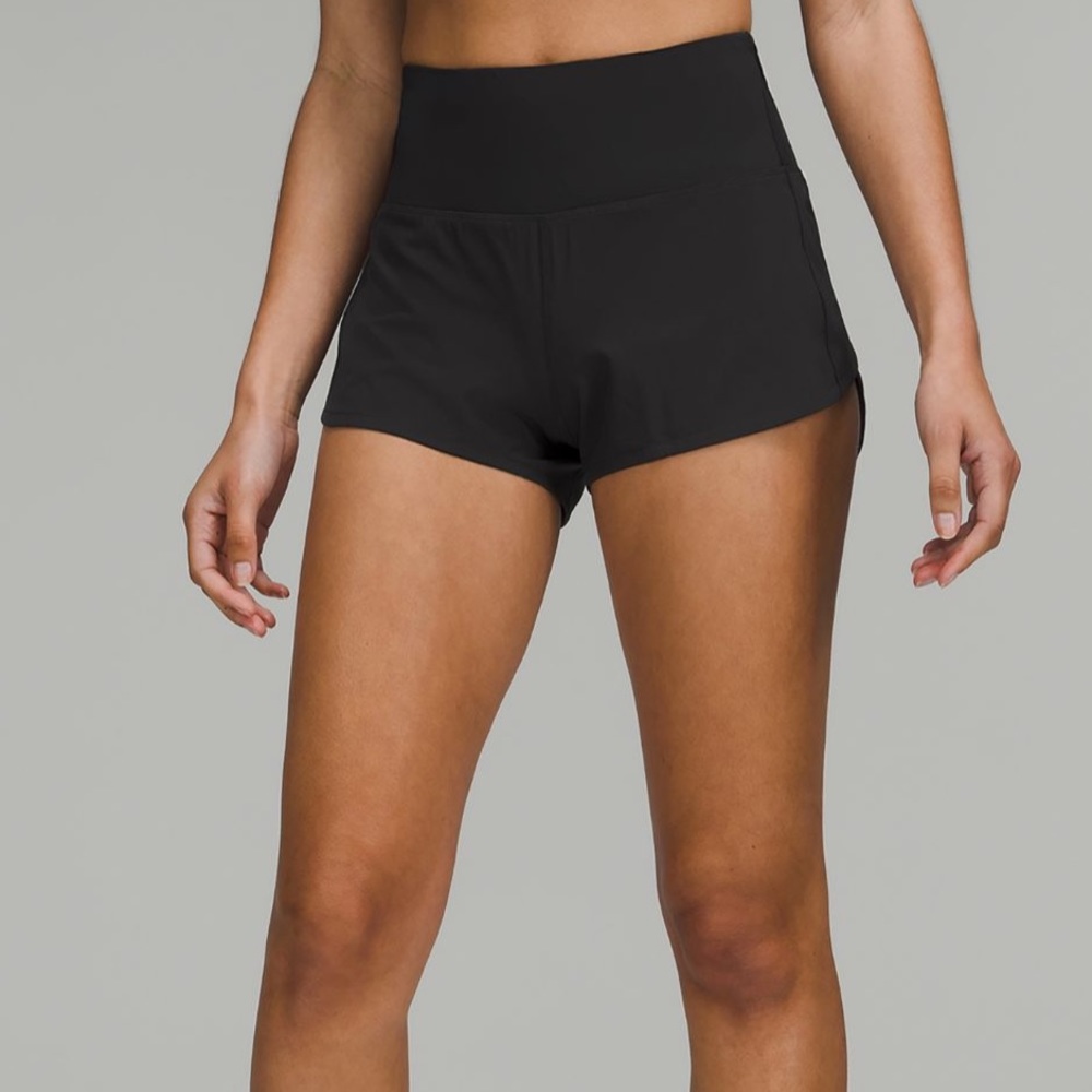 lululemon speed up high rise lined short 2.5”